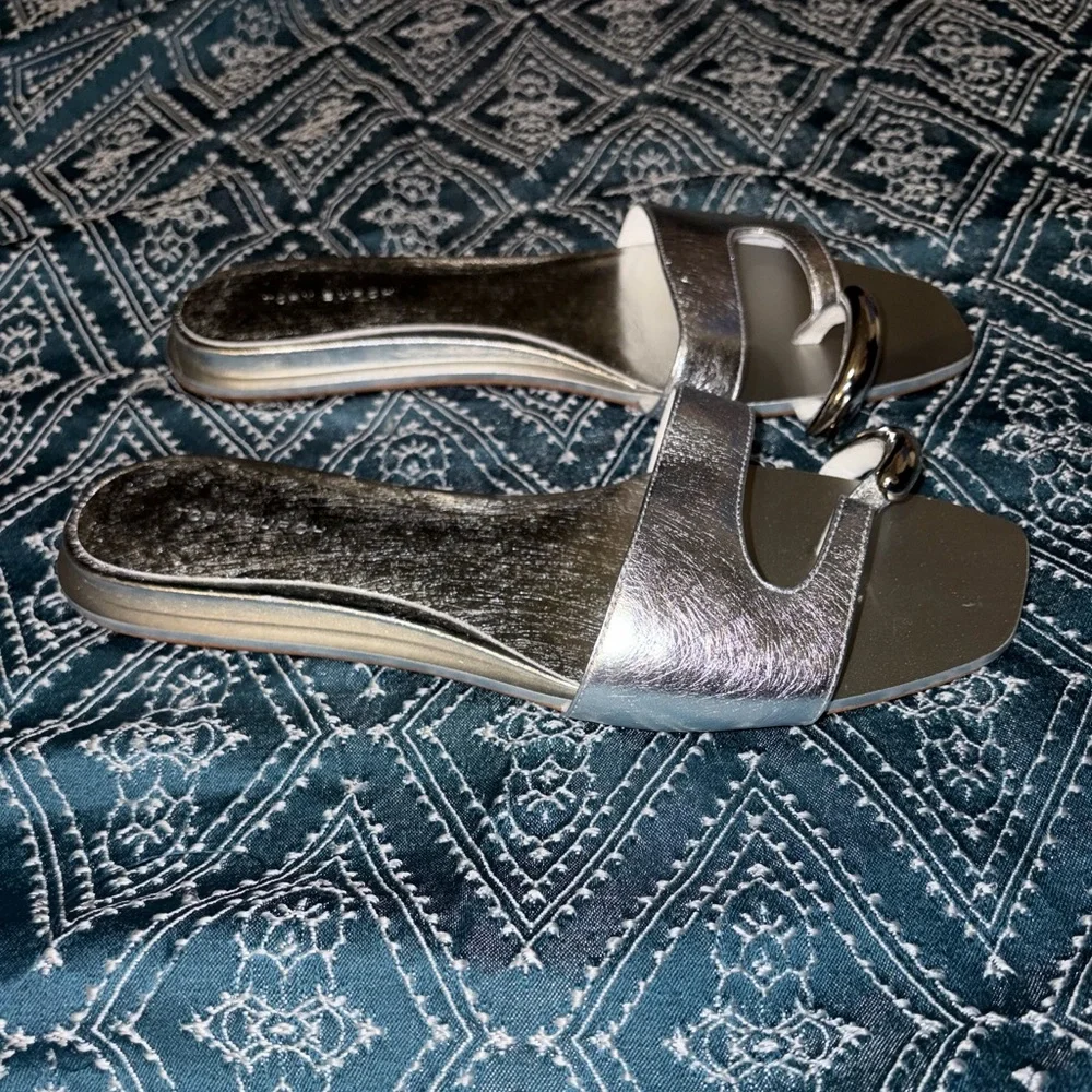 Tory Burch sleek metallic